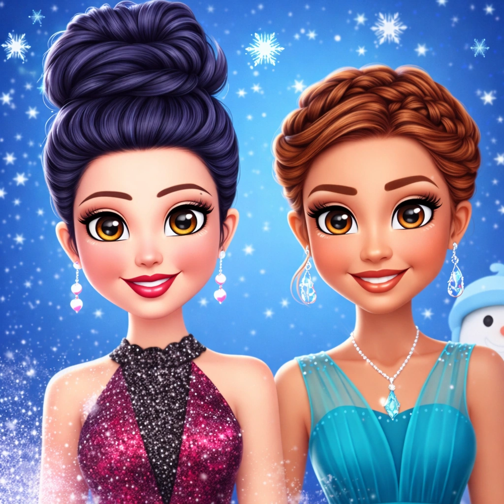 Icy Dressup: A Frozen Fashion Fantasy Adventure